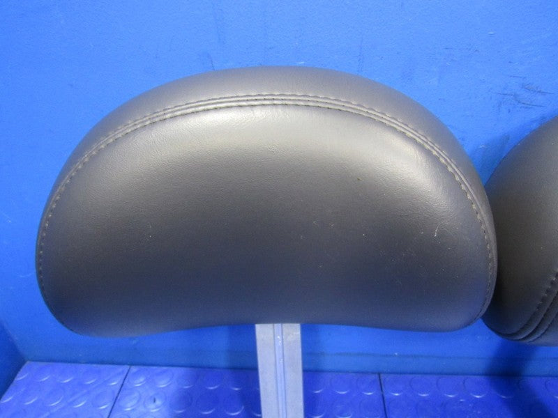 99-04 Ford Mustang Charcoal Leather 4-Way "Big" Folding Front Headrest