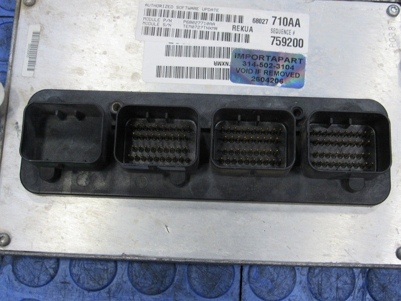 PROGRAMMED PLUG & PLAY 07 Grand Cherokee 3.7L 2WD ECM 68027710AA 710 P