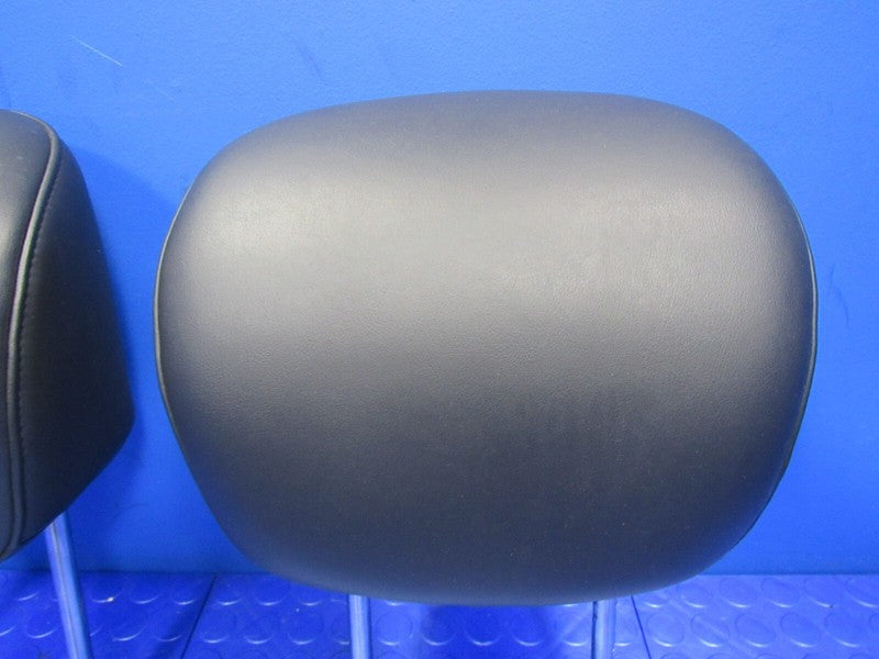 11-16 Infiniti QX56 QX80 2nd Row Seat Headrest Head Rest Set Black Lea
