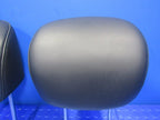 11-16 Infiniti QX56 QX80 2nd Row Seat Headrest Head Rest Set Black Lea