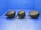 11-18 Porsche Cayenne 958 Front & Rear Headrests W/ Crest Set of 5 Bla
