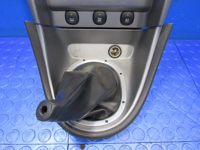 01-04 Ford Mustang SN95 IUP Silver Console Shift Boot Trim Radio Bezel