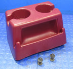 92-96 Ford F150 F250 F350 Bronco Bench Seat Center Console Dual Cuphol