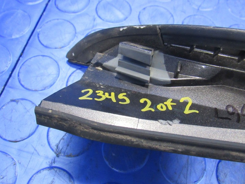 09-14 Acura TSX Windshield A Pillar Molding Trim Set Volcano Gray Meta