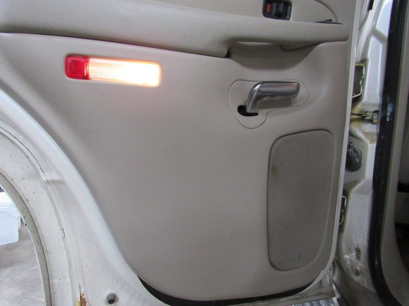 03 Escalade Left LH Driver Side Rear Door Trim Panel Shale