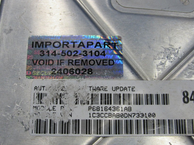 PLUG & PLAY 13 Avenger Chrysler 200 2.4L Engine Computer ECU 68164361 
