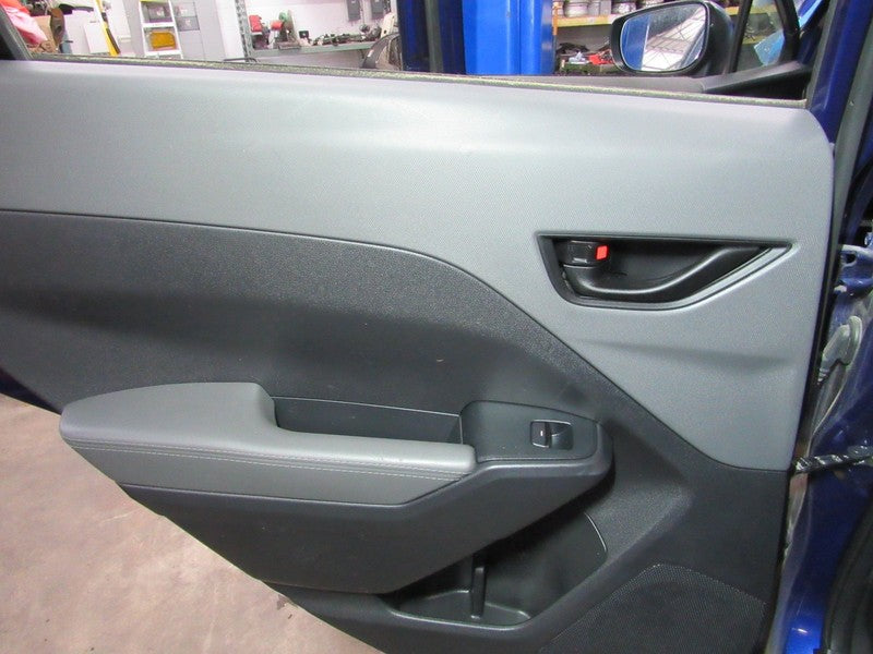 24-25 Subaru Crosstrek Left LH Driver Side Rear Door Trim Panel Black/