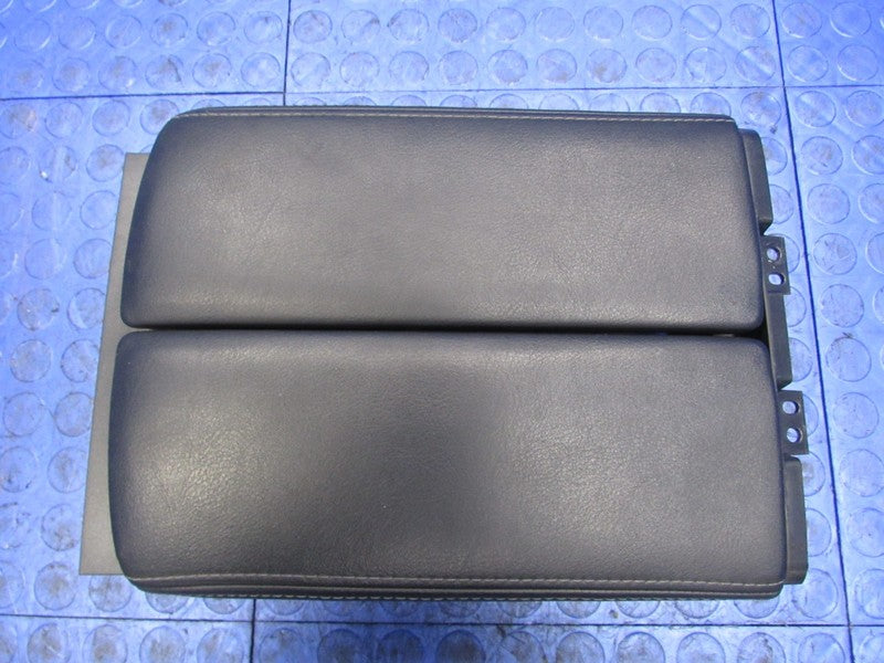 10-15 Mazda CX-9 Center Storage Console Lid Trim Armrest Leather Black