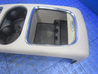 12-20 Dodge Grand Caravan Front Center Cup Holder Console Assembly Tan