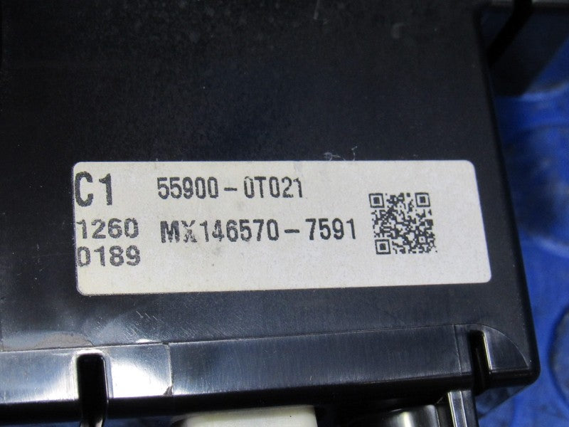 09-12 Toyota Venza Heater AC Climate Temperature Control Panel 55900-0