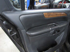 10-14 Nissan Armada Left LH Driver Side Rear Door Trim Panel Black