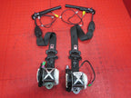 08-09 Pontiac G8 Front Driver Passenger Seat Belts Retractors Pair Bla