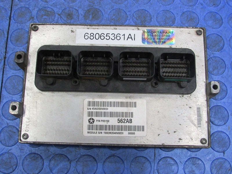 PROGRAMMED PLUG & PLAY 11 Caravan Town & Country 3.6 ECM 68065361AI 36