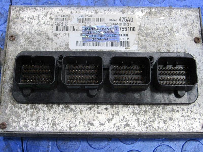 PROGRAMMED PLUG & PLAY 03 Dodge Ram Truck 4.7L V8 AT ECM 475 56040475A
