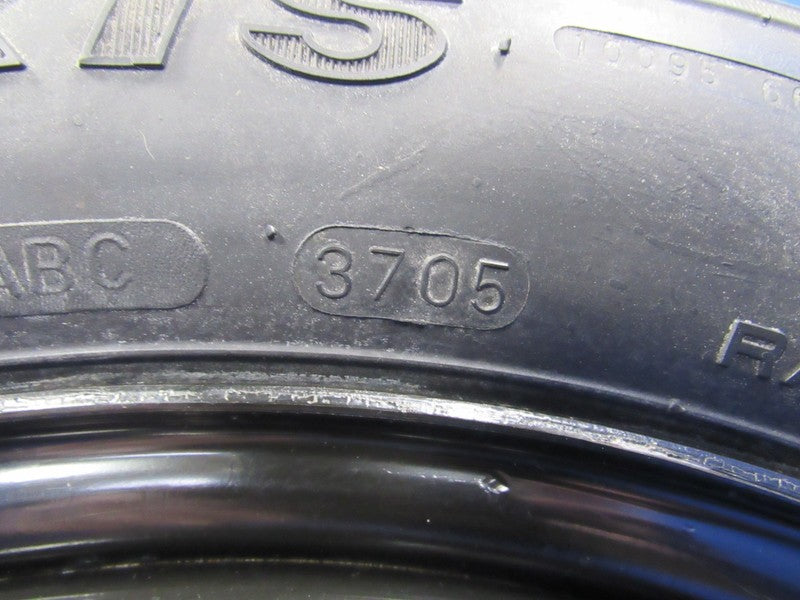 05-14 Ford Mustang 17x5 Aluminum Spare Tire Wheel Donut Emergency Jack