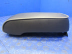 06-10 Hummer H3 H3T Leather Center Console Armrest Top Lid Ebony Black