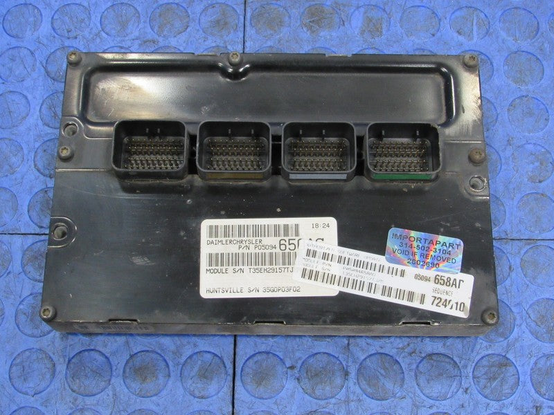 PLUG & PLAY 06 Caravan Town & Country 3.8 Engine Computer ECU 05094658