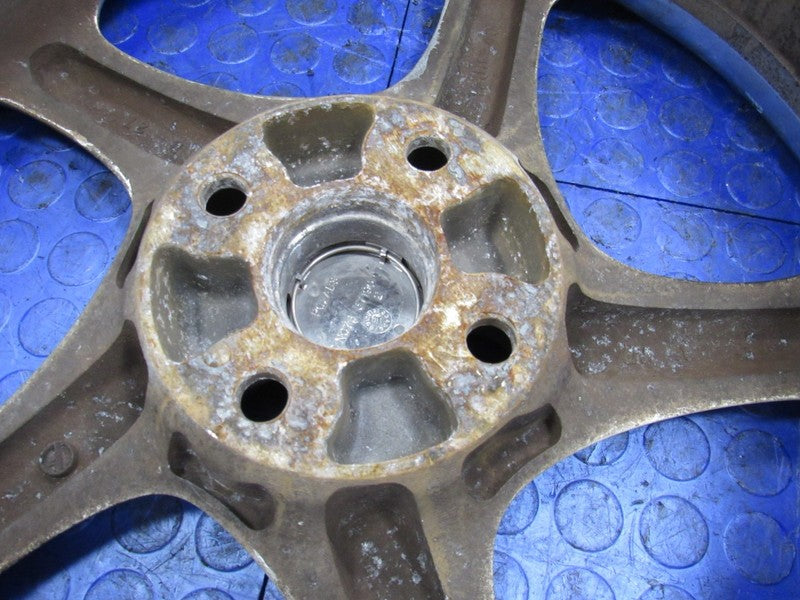 01 Mazda Miata SE Polished 5 Spoke Twist 16x6.5 OEM Wheel 4x100 +40 NB