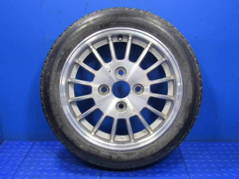 86-88 Mazda RX7 Base SE FC 15x4 4x114.3 Aluminum Spare Wheel Tire Donu