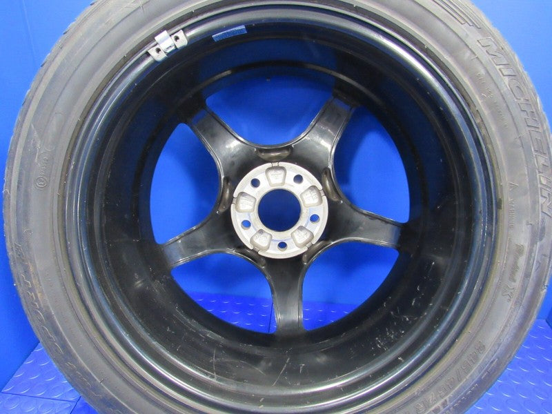 03-05 Mercedes CL W215 18x8 Alloy Spare Tire Wheel 5 Spoke OEM Black 1