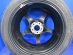 03-05 Mercedes CL W215 18x8 Alloy Spare Tire Wheel 5 Spoke OEM Black 1