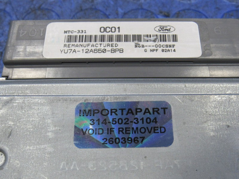00 Ford F350 6.8L V10 AT ECU ECM PCM Engine Computer OCO1 YU7A-12A650-