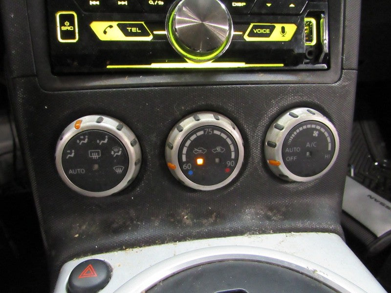 06-09 Nissan 350Z AC Heater Climate Control Panel