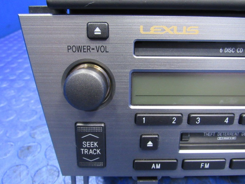 03-05 Lexus SC430 Pioneer Audio Radio Stereo Receiver 6-Disc CD Assemb