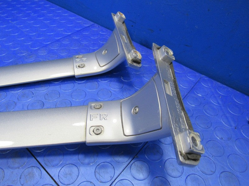14-20 Infiniti QX60 Roof Rail Luggage Rack Cross Bars Silver Front Rea