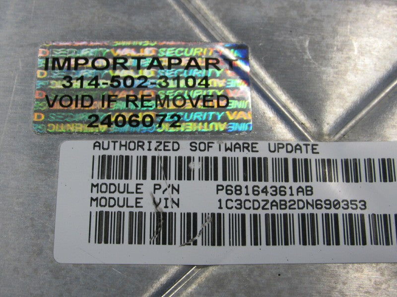 PROGRAMMED PLUG & PLAY 13 Avenger Chrysler 200 2.4L ECU 68164361AB 361