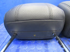 13-15 Range Rover L405 Rear 2nd Row Seat Outer Headrests Ebony Black 0