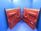92-96 Ford F150 F250 F350 Bronco Left Right Door Panel Card Set Pair R
