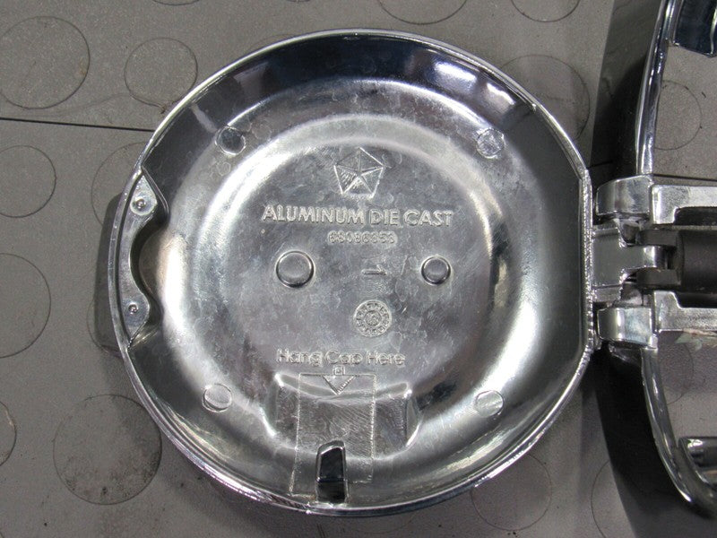 11-22 Dodge Challenger Chrome Gas Fuel Lid Filler Door Hatch OEM 9046
