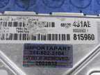 PROGRAMMED PLUG & PLAY 12 Charger 300 3.6 RWD AT ECM 68138431AE 431 PR