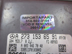 07-09 Mercedes CL550 S550 ECU ECM PCM Engine Computer UNLOCKED 273 153