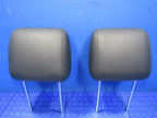 13-15 Range Rover L405 Rear 2nd Row Seat Outer Headrests Ebony Black 0