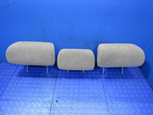 03-09 Toyota 4Runner Second Row Rear Seat Headrests Gray Cloth Set 210