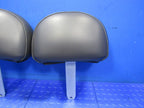 99-04 Ford Mustang Charcoal Leather 4-Way "Big" Folding Front Headrest