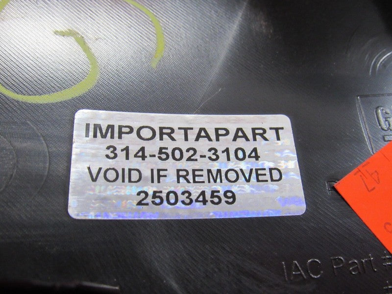 14-19 Chevrolet Corvette C7 Left Driver Rear Quarter Window Trim Panel