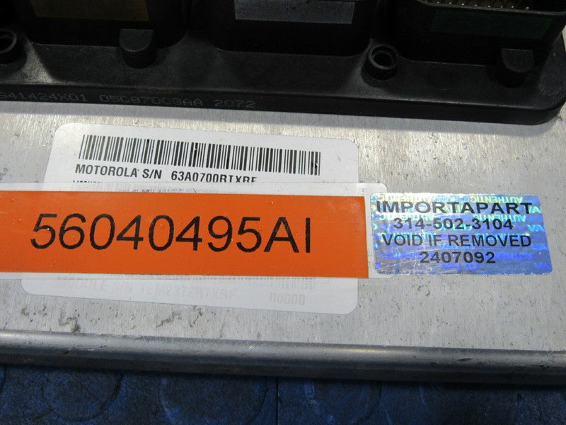 PLUG & PLAY 03 Dodge Dakota 4.7L AT 4X4 Engine Computer ECU 56040495 P