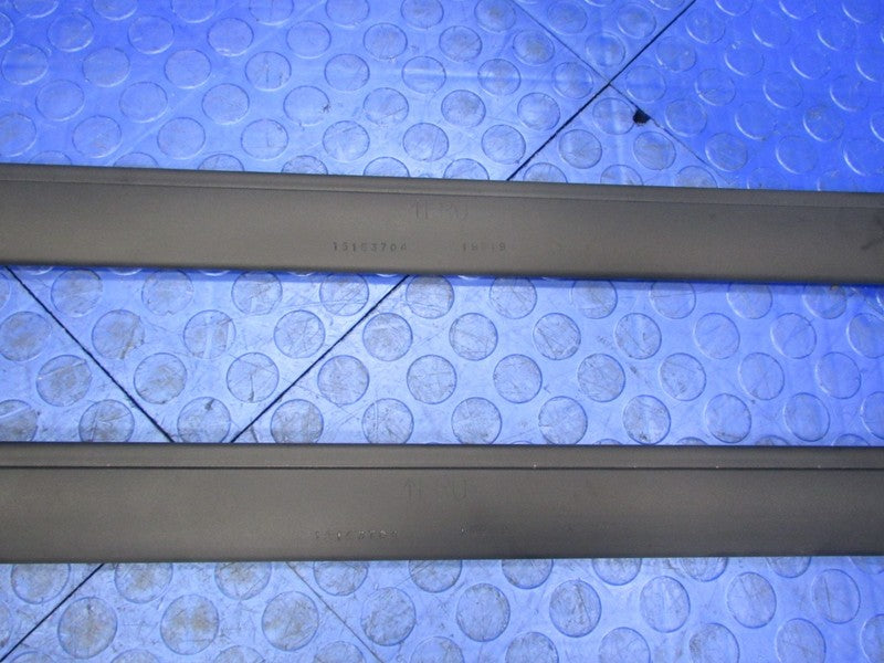 02-13 Cadillac Escalade EXT Roof Luggage Rack Rails Chrome W/ Cross Ba
