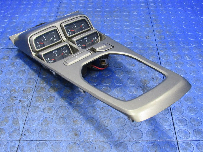 10-12 Chevrolet Camaro AT Center Console Auxiliary Gauge Set Bezel Tri