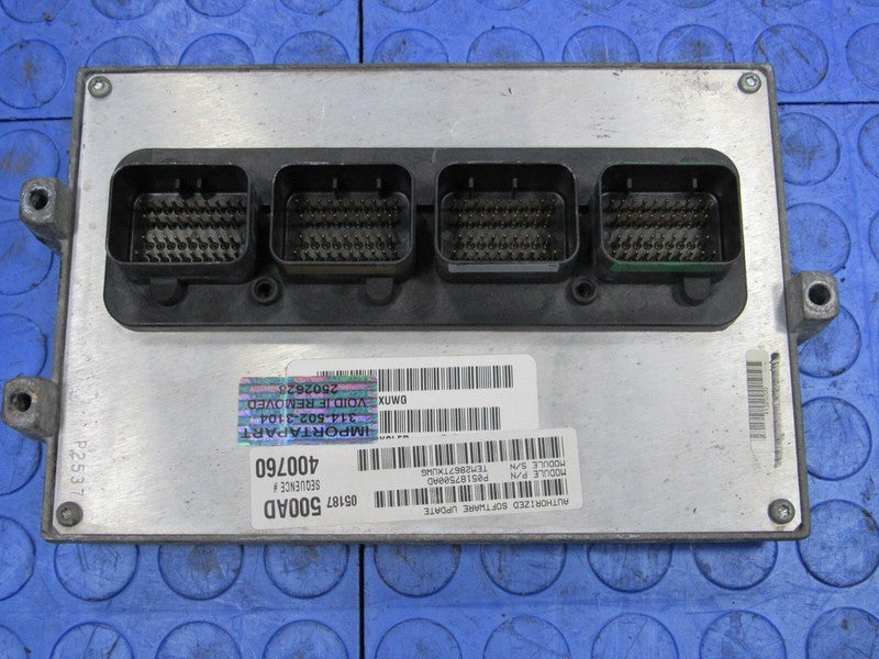 PROGRAMMED PLUG & PLAY 08 Aspen Durango 4.7L V8 4x2 ECM 05187500AD 500