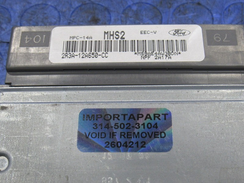 02 Ford Mustang GT 4.6L V8 AT ECU ECM PCM Engine Computer 2R3A-12A650-