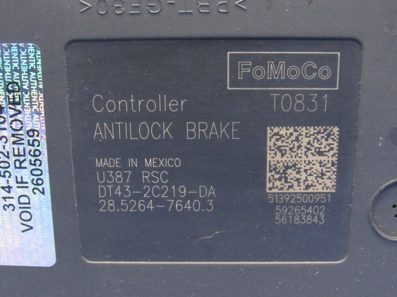 11-14 Ford Edge / 11-15 MKX ABS Anti-Lock Brake Pump Module DT43-2C219