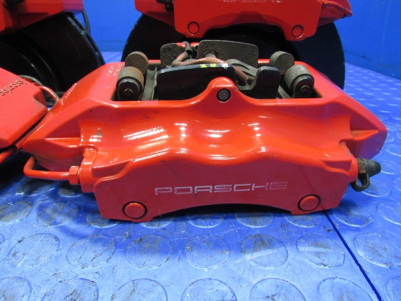01-05 Porsche 911 996 Turbo C4S Front Rear Brembo Brake Caliper Set Re