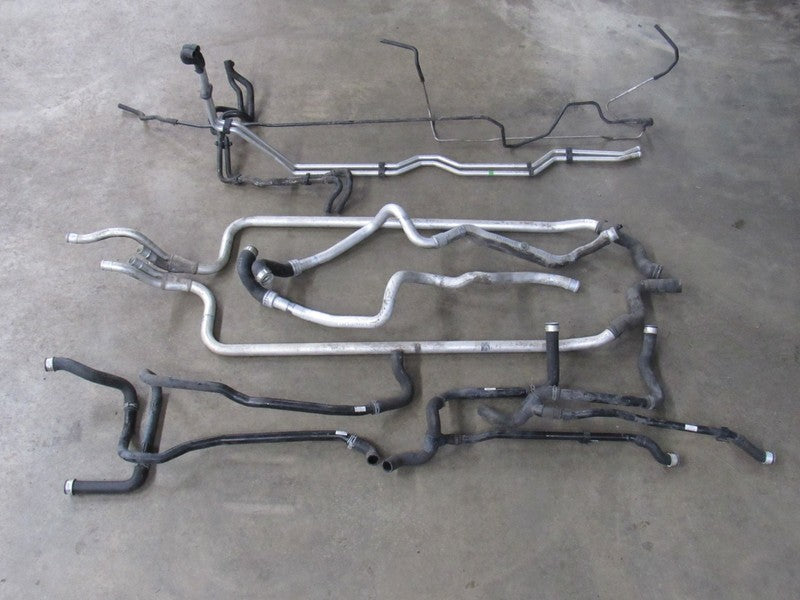 02-05 Porsche 911 996 Turbo Coolant Heater Water Pipe Complete Set 697