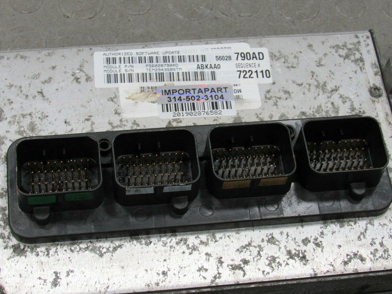 PLUG & PLAY 04 Dodge Ram Truck 3.7L AT Engine Computer ECU 56028790 PR