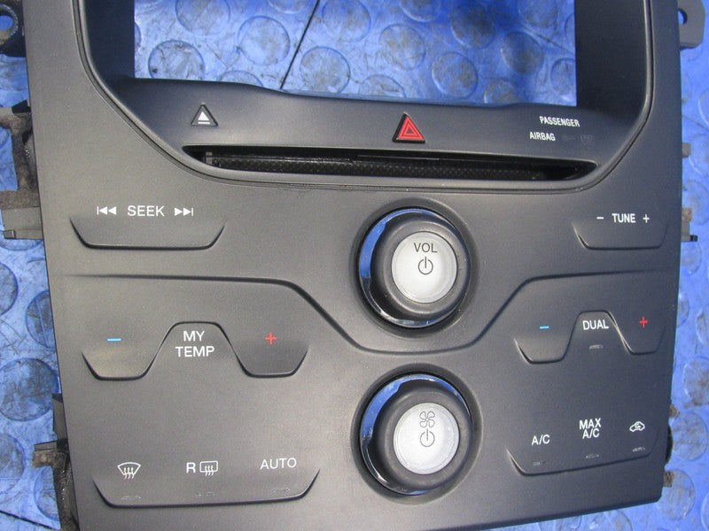 14-15 Ford Explorer 8" Climate Heater Radio Control Panel EB5T-18A802-