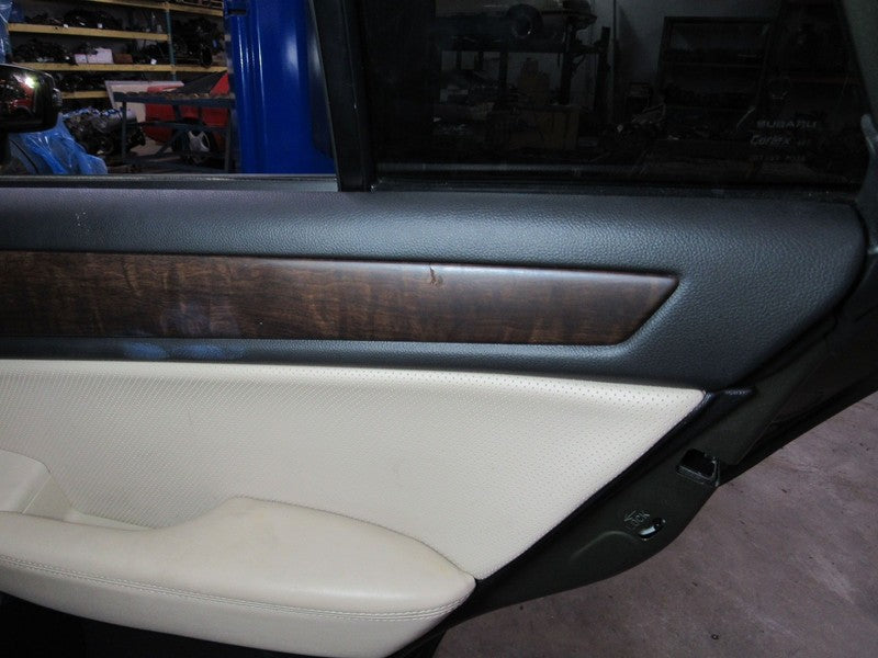 15-16 Outback Right RH Passenger Side Rear Door Trim Panel Tan